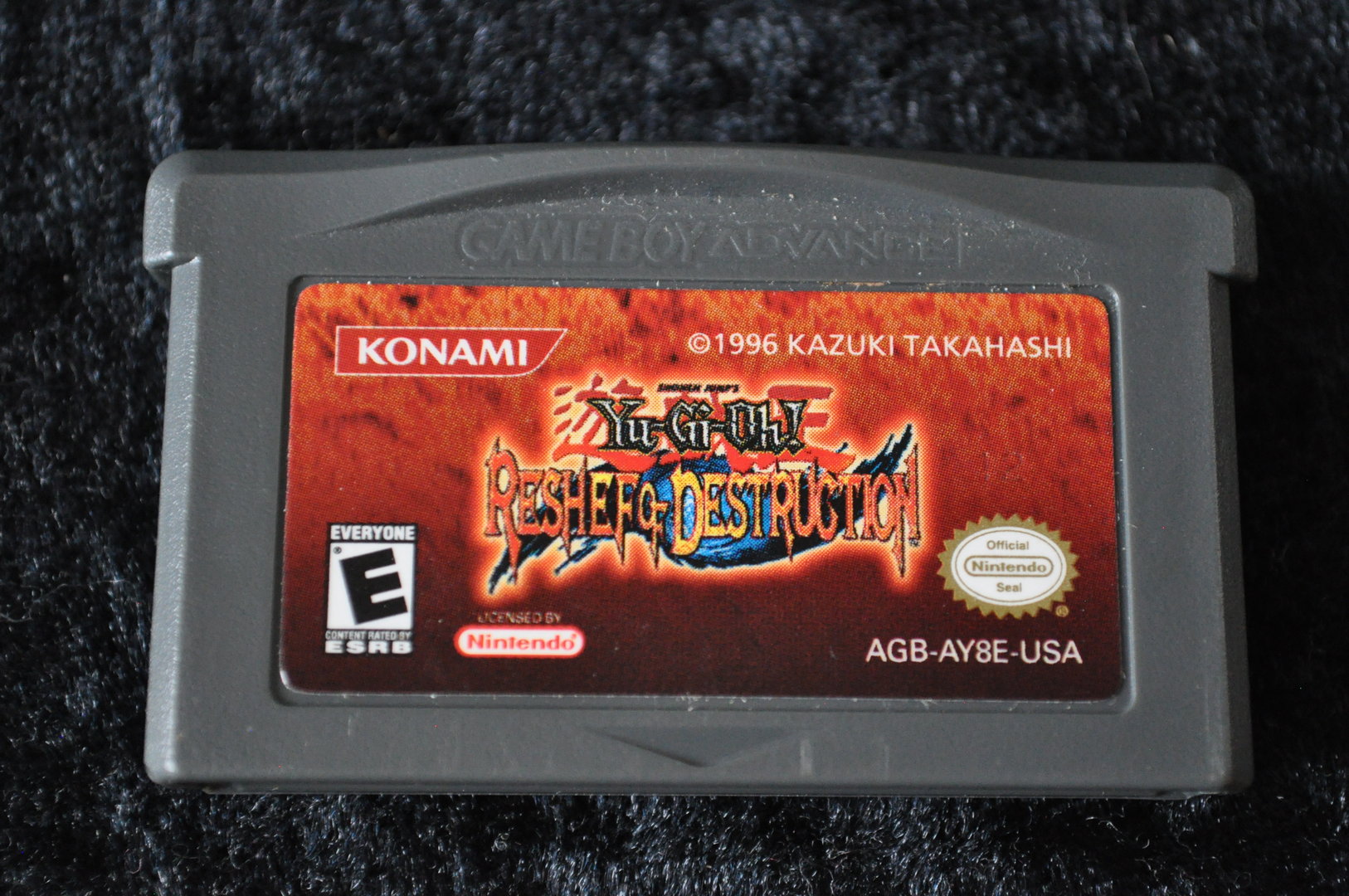 Yu-Gi-Oh! Reshef Of Destruction Gameboy Advance Cart Only GBA ...